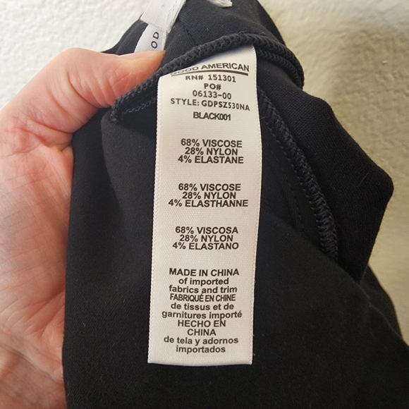 Good American Boss Skinny Pant 3/L - Picture 6 of 7